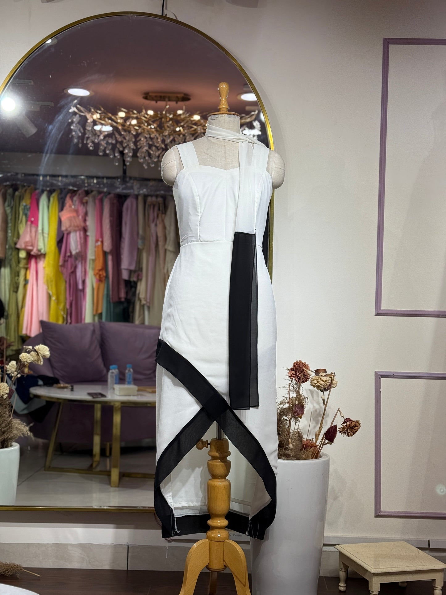 Claire Asymmetric Dress