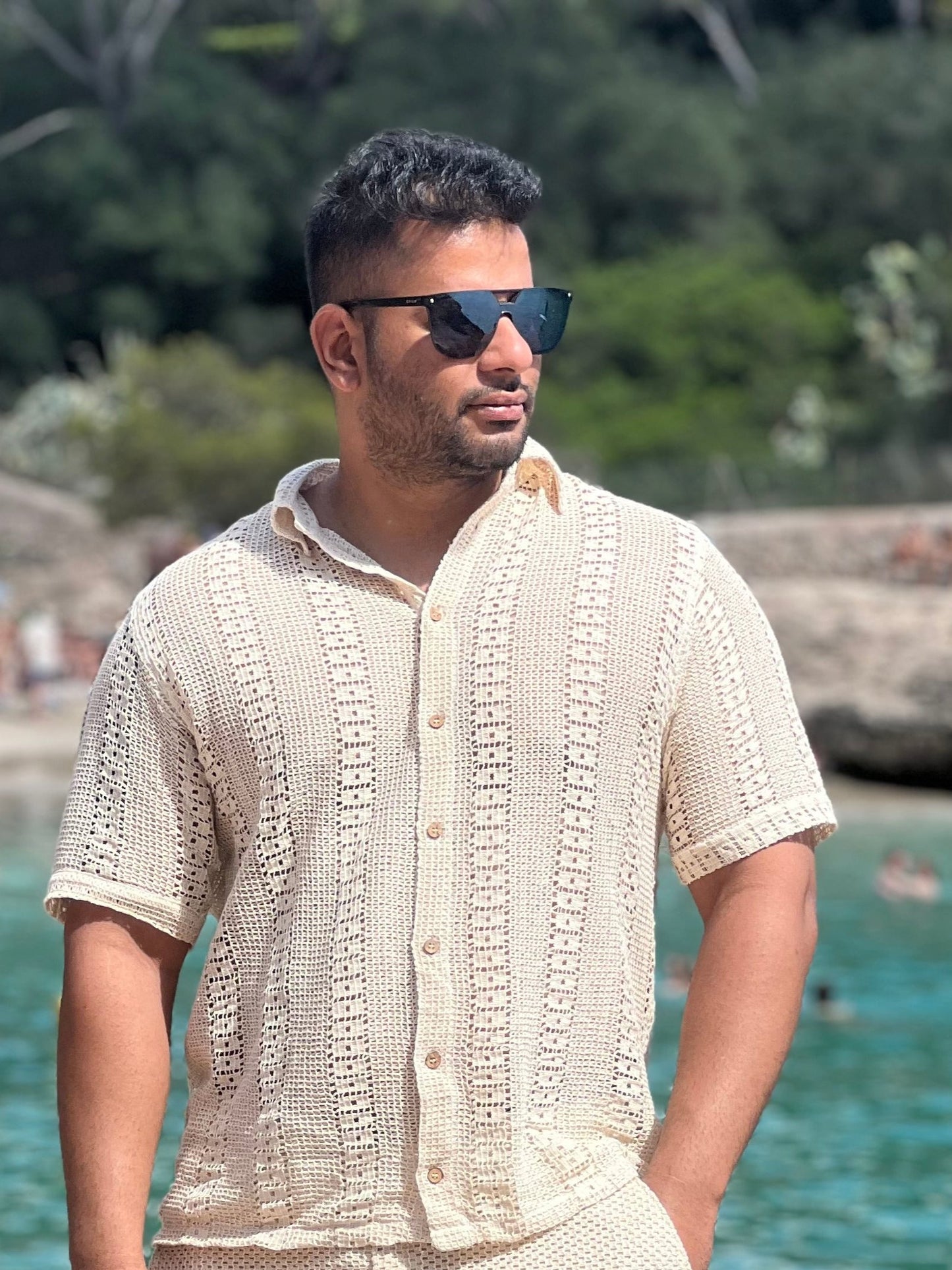 Crochet Men's Shirt