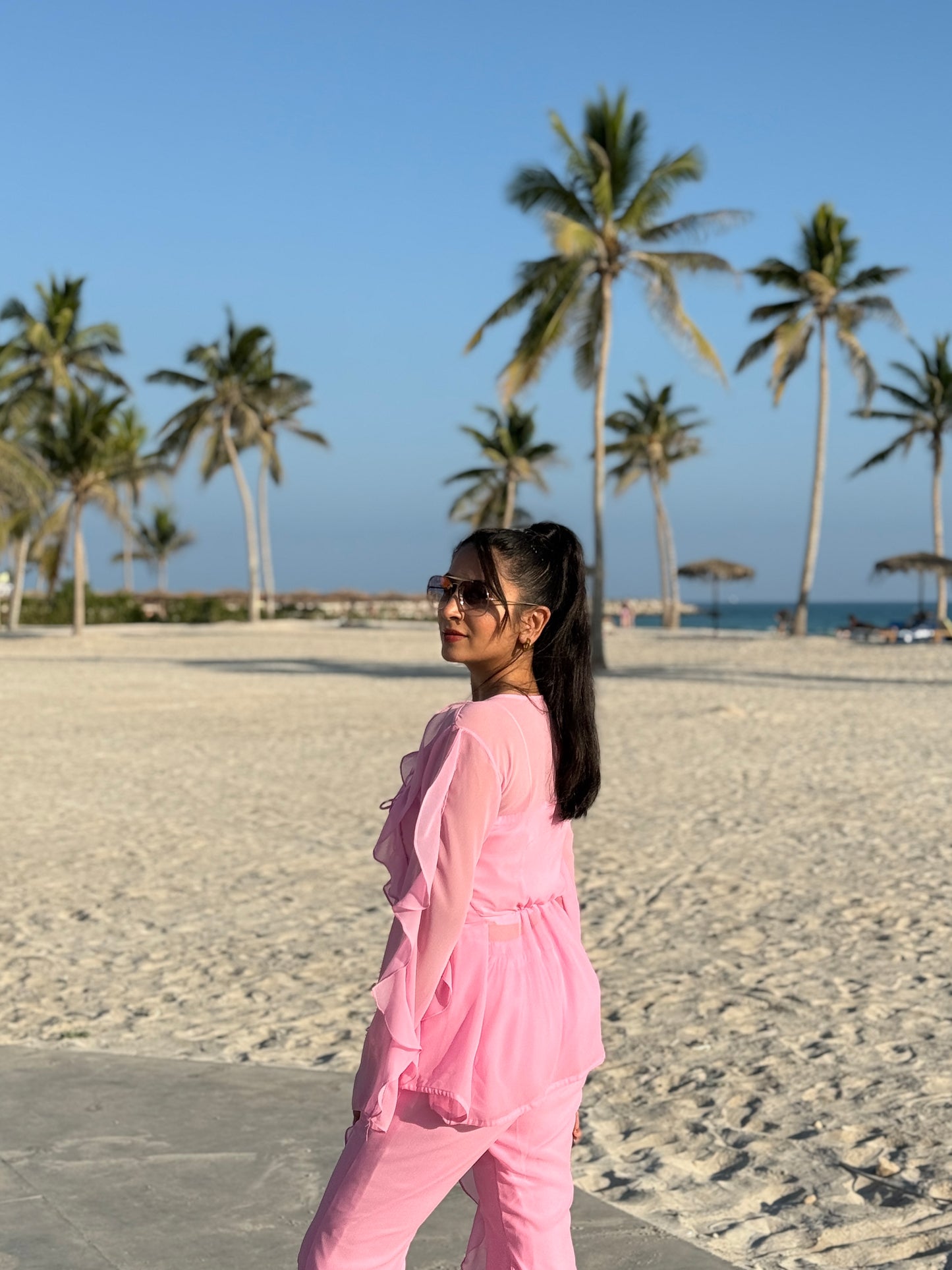 Barbie ruffle Co-ord set