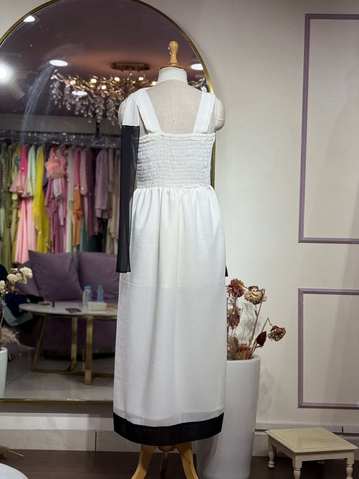 Claire Asymmetric Dress