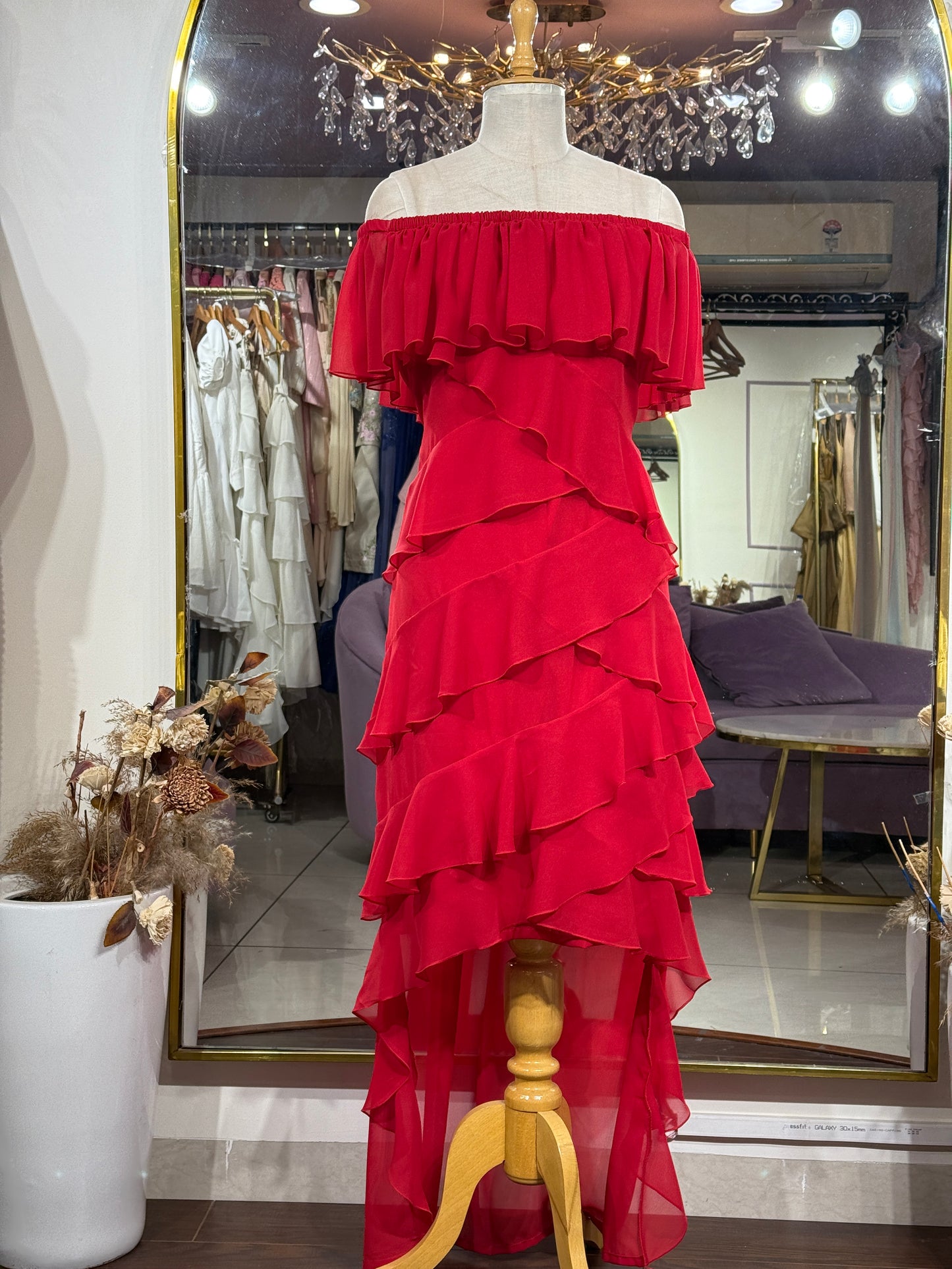 Ruby Asymmetric Dress