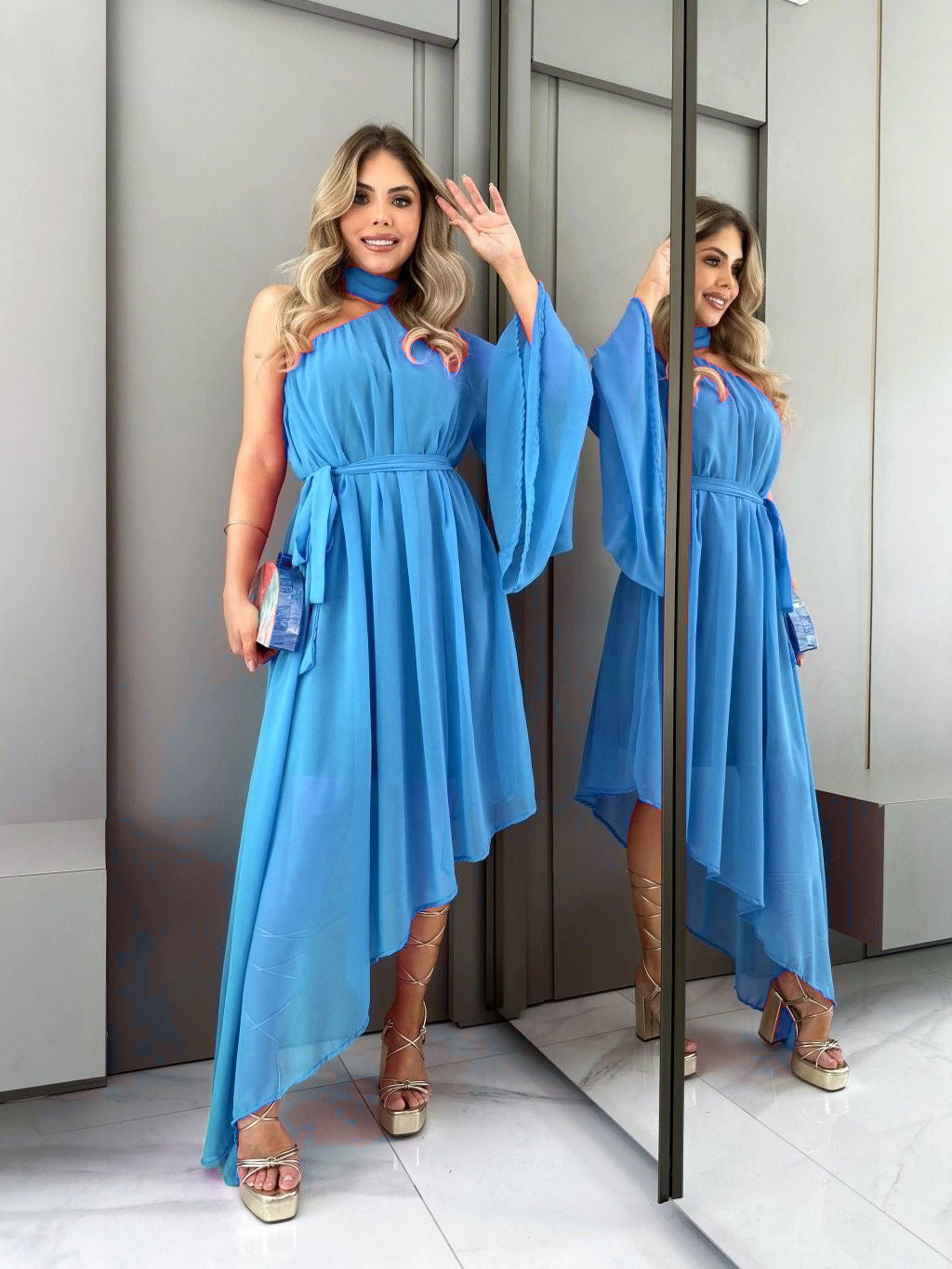 Mia Asymmetric Dress