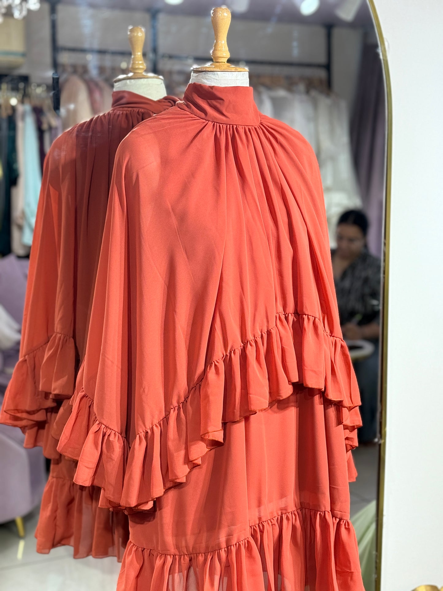 Stella Ruffle Short Dress
