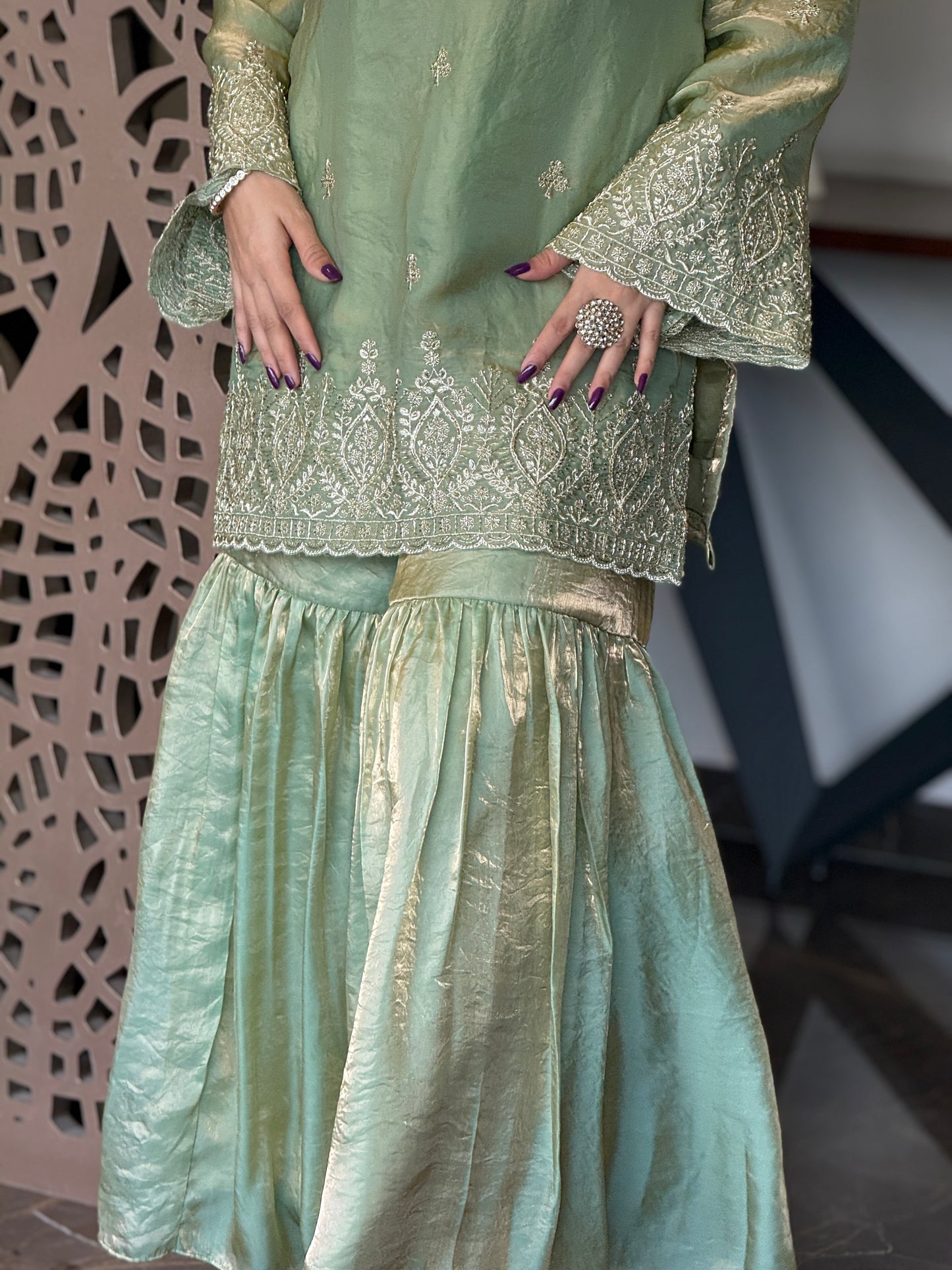 Meher Sharara suit