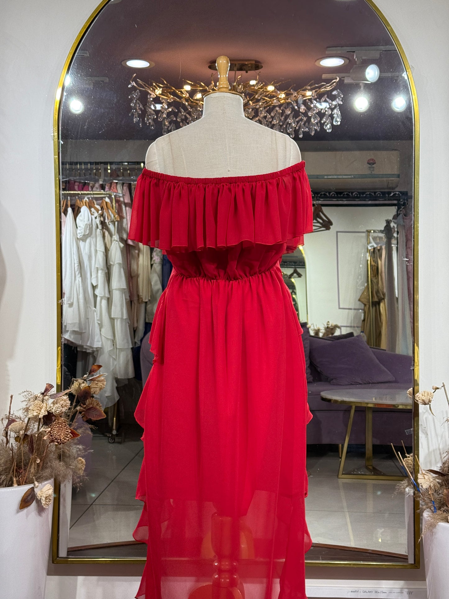 Ruby Asymmetric Dress