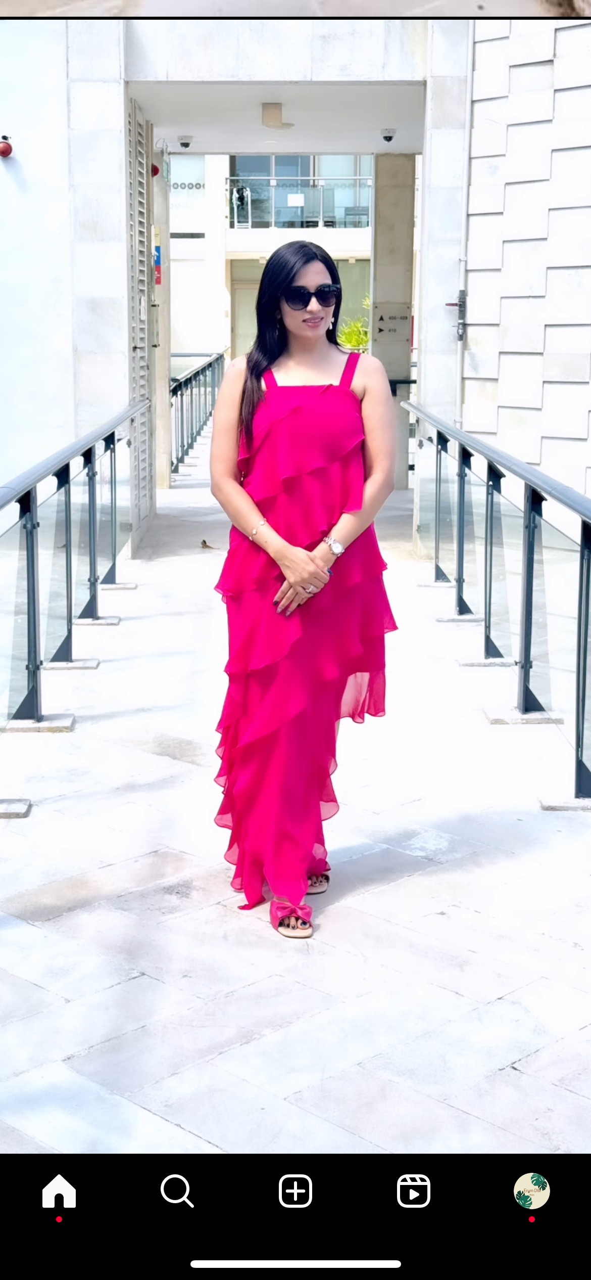 Grace Asymmetric dress