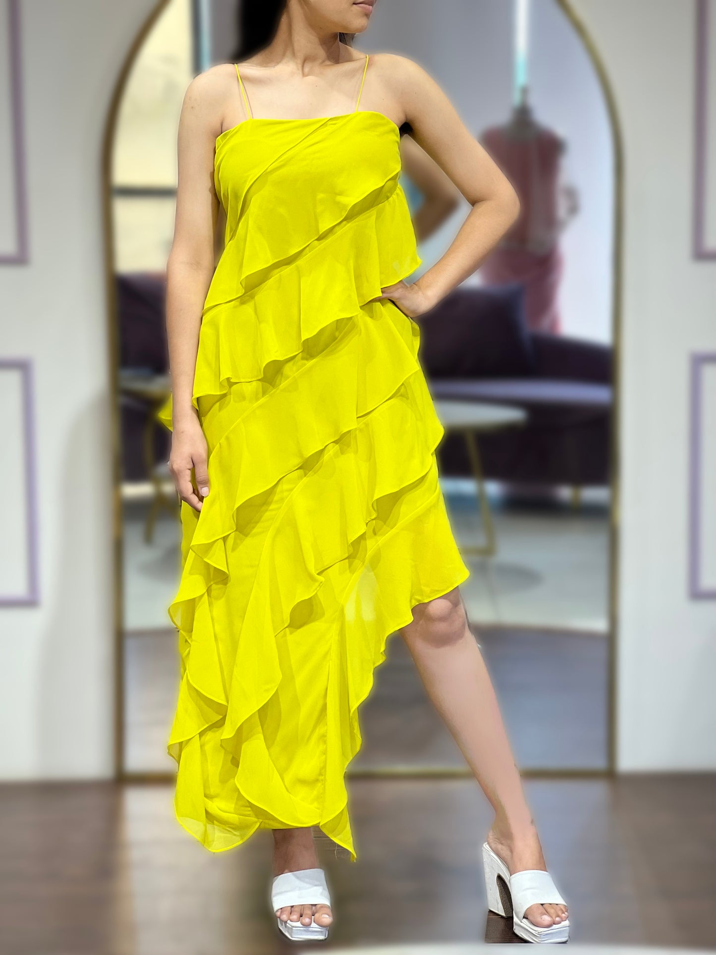 Grace Asymmetric dress