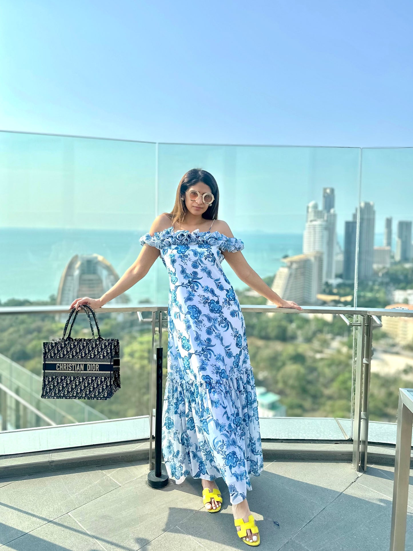 Ayah printed dress