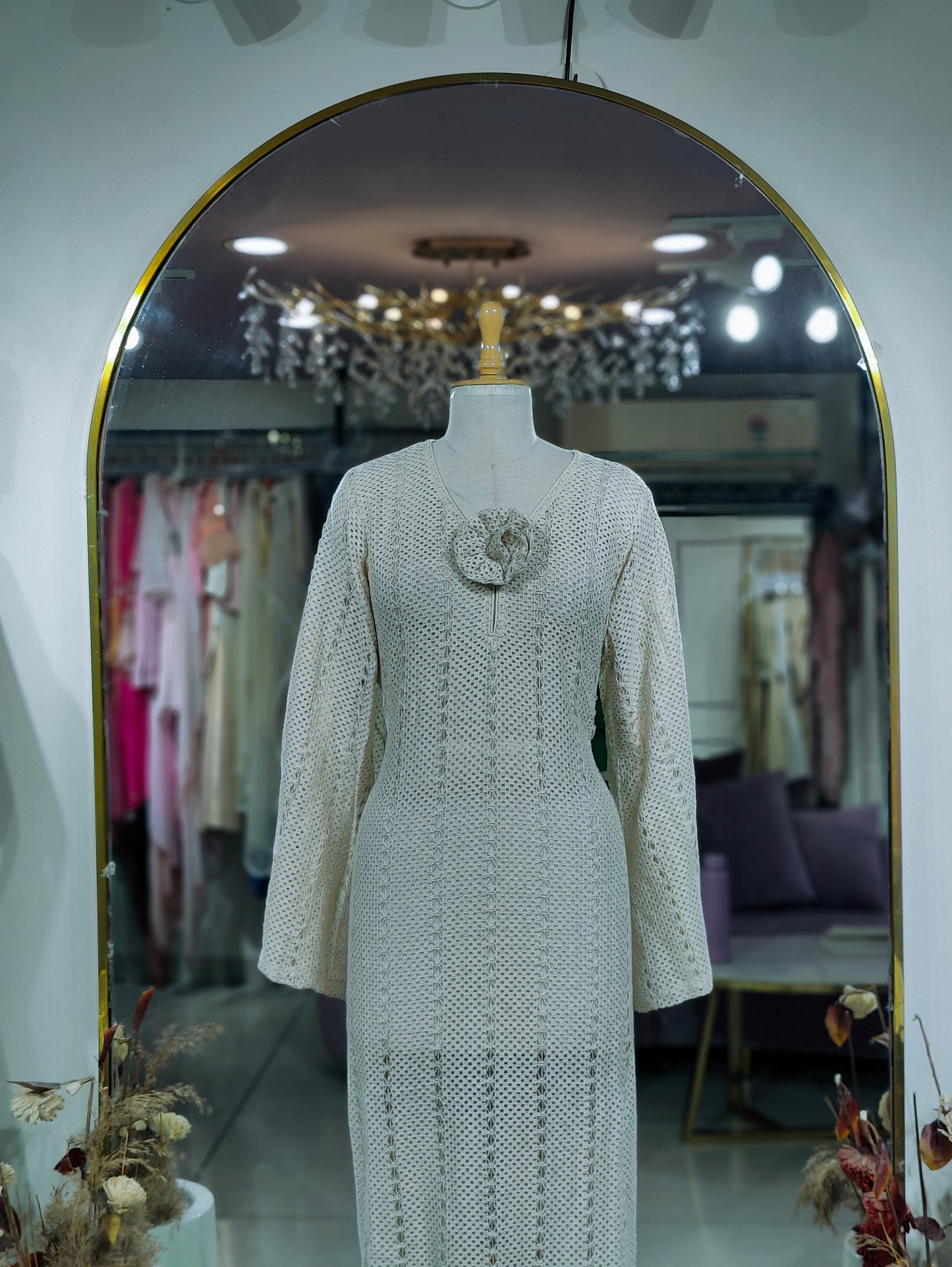 Mermaid Crochet Dress