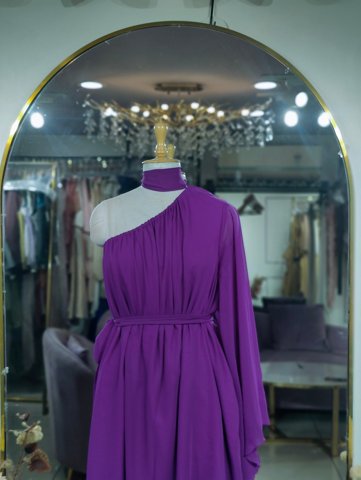 Mia Asymmetric Dress