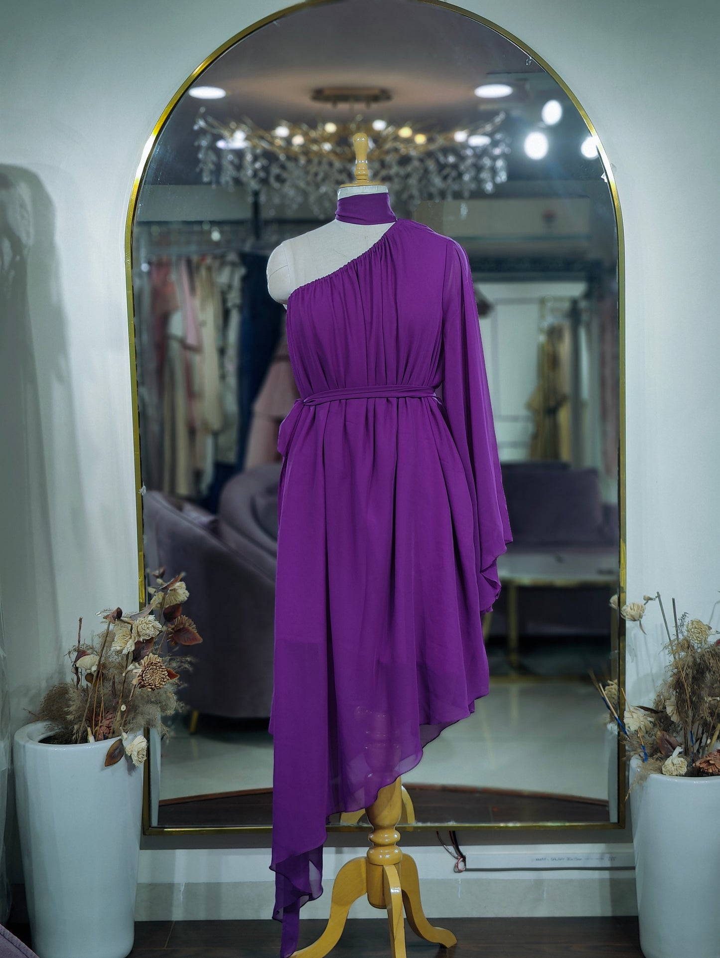 Mia Asymmetric Dress
