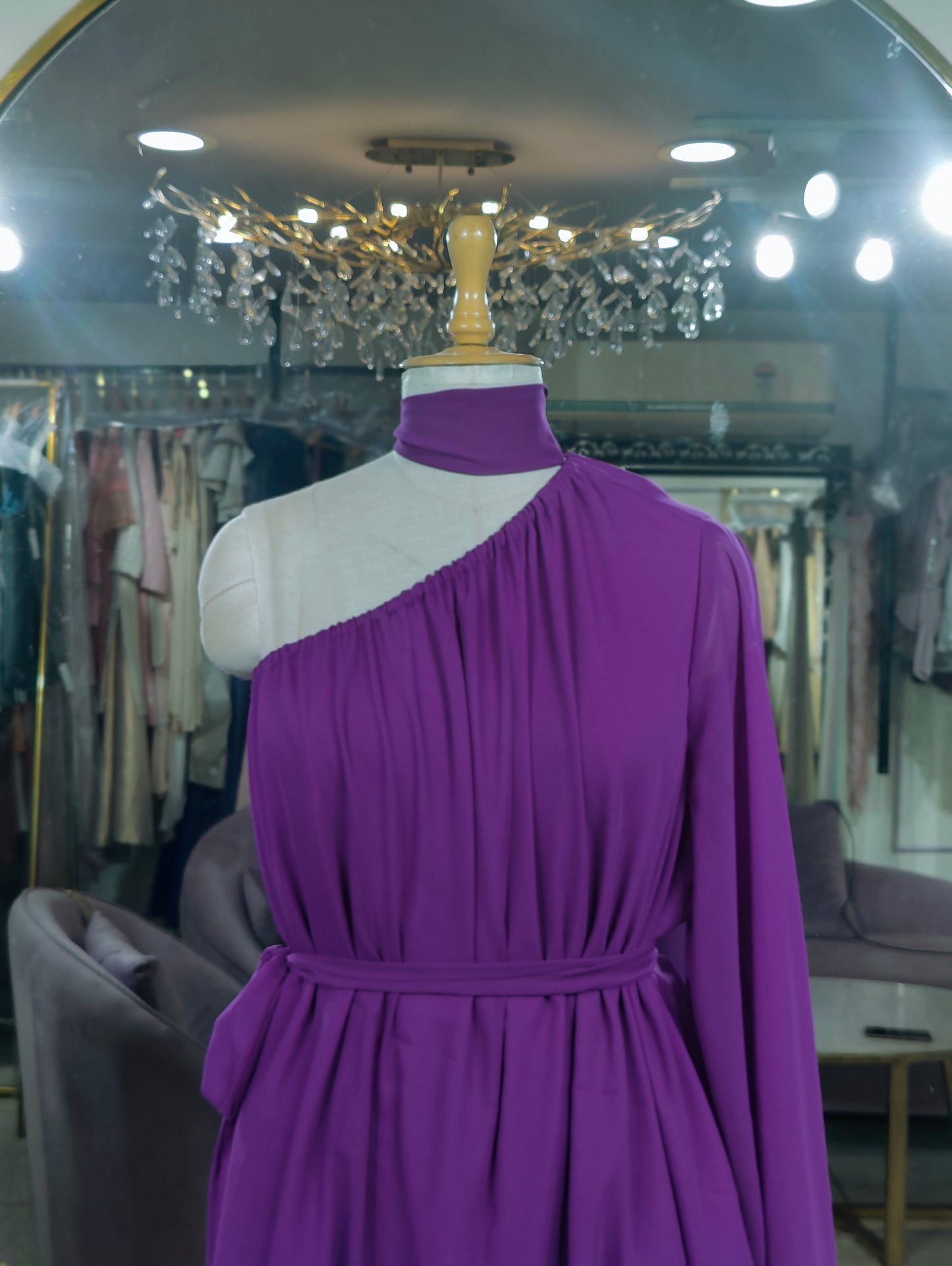 Mia Asymmetric Dress