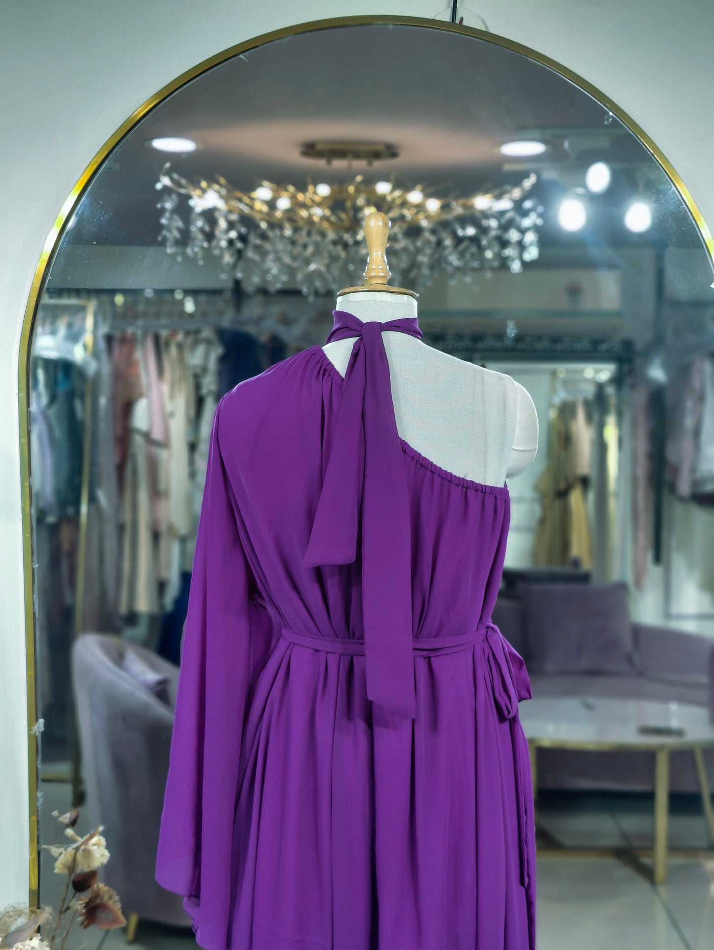 Mia Asymmetric Dress