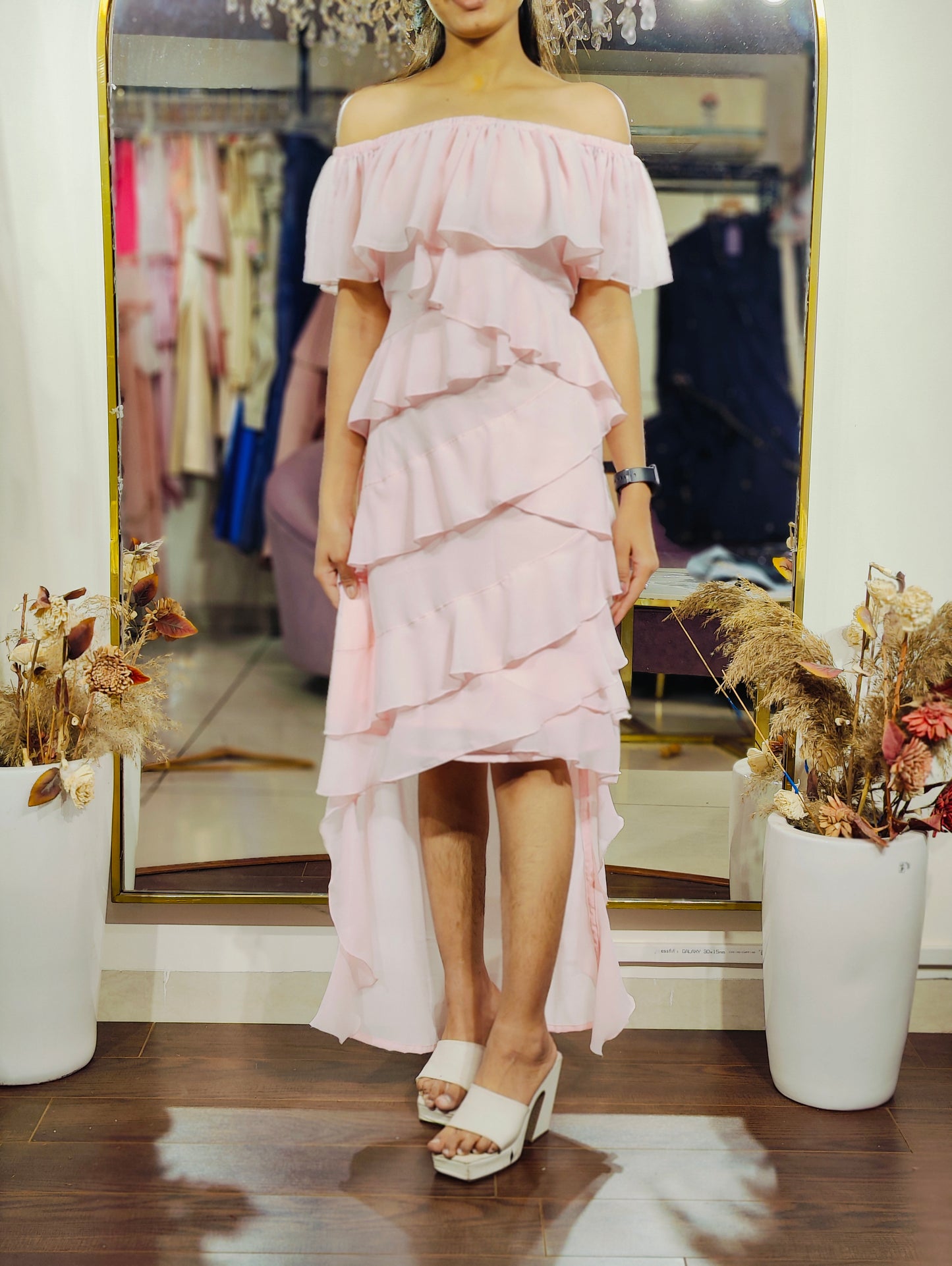 Ruby Asymmetric Dress