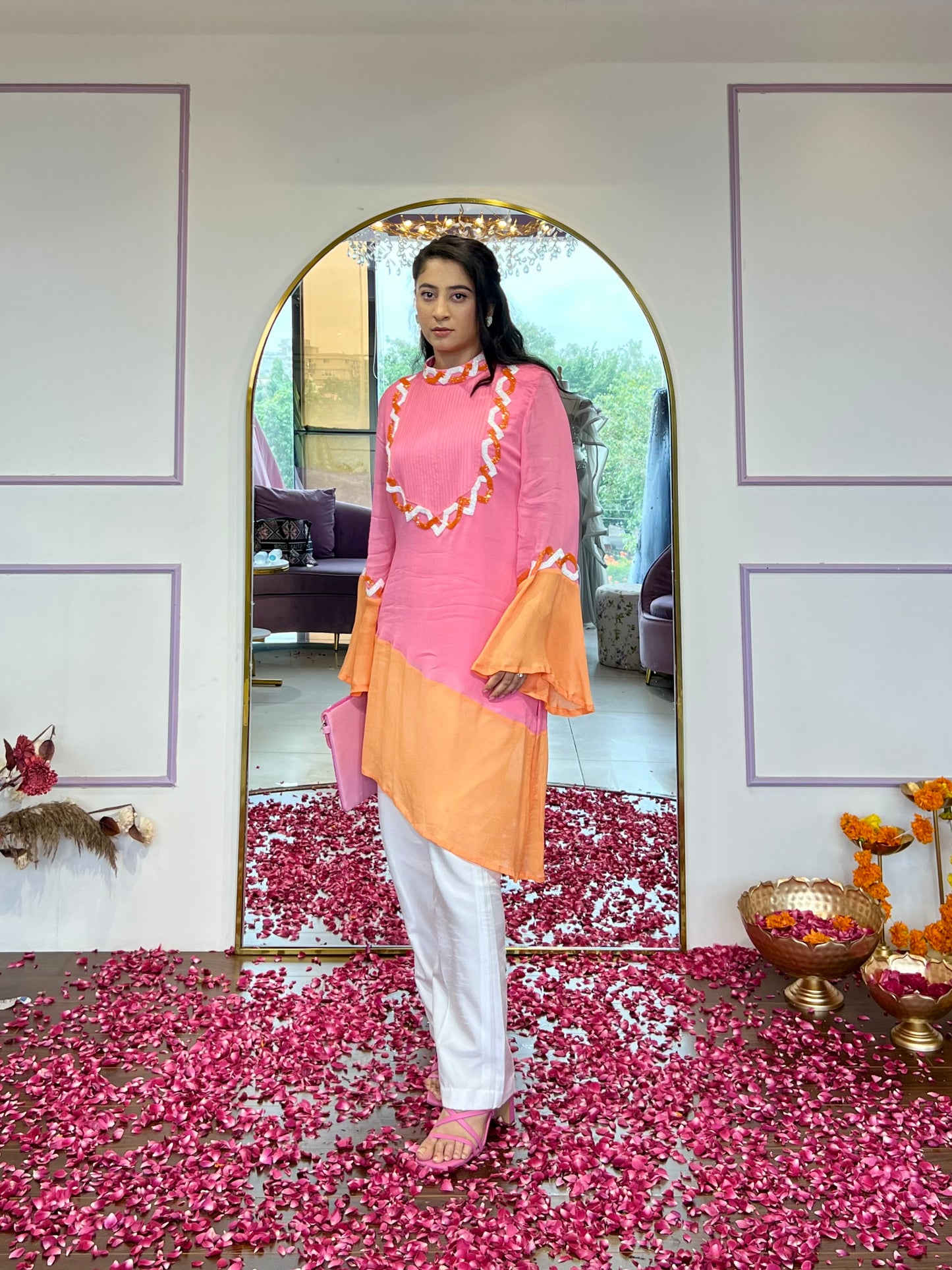 Neon Kurta Set