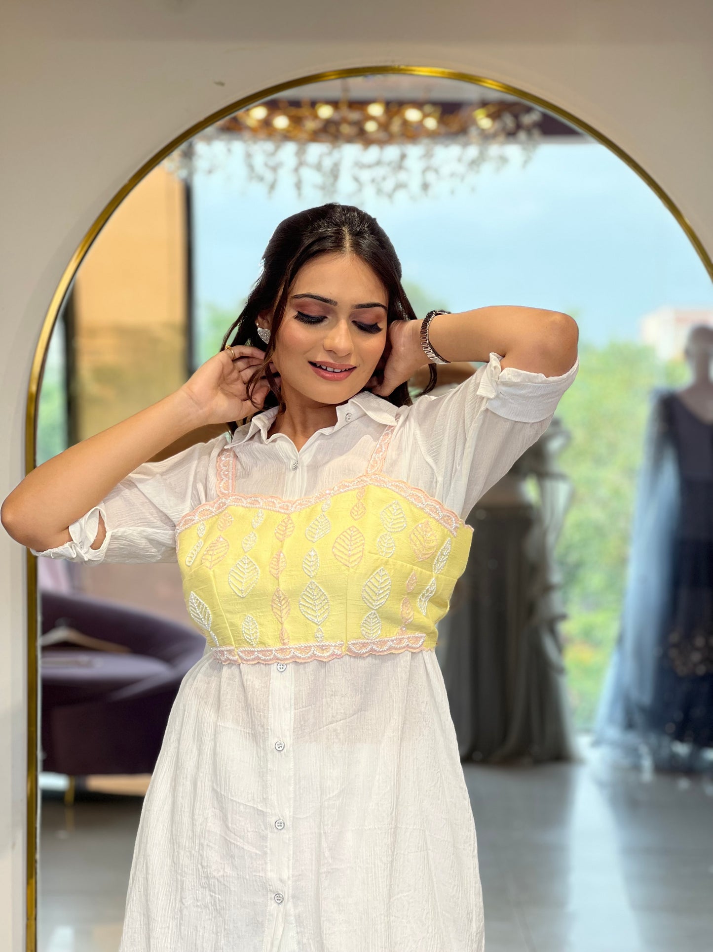 Tube over shirt co-ord set