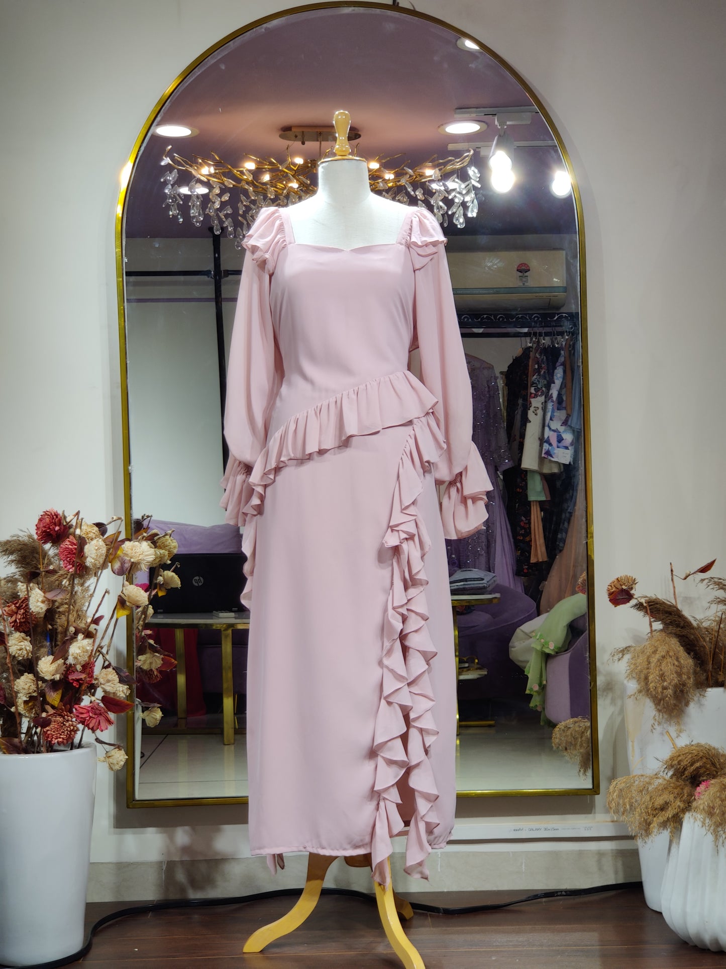 Daphne Ruffle Dress