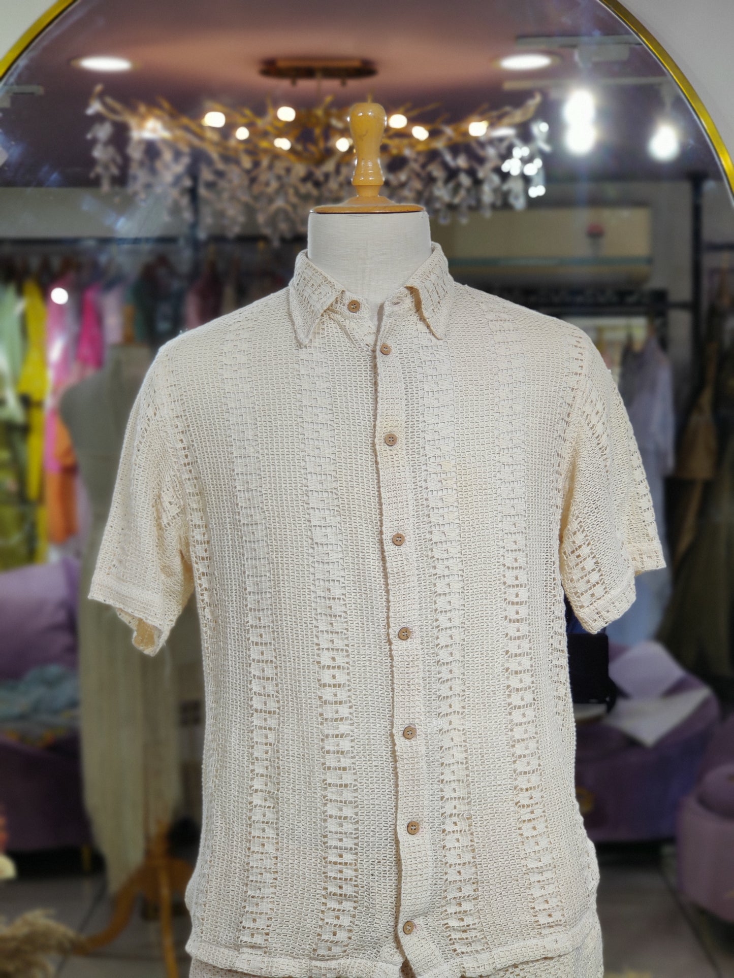Crochet Men's Shirt