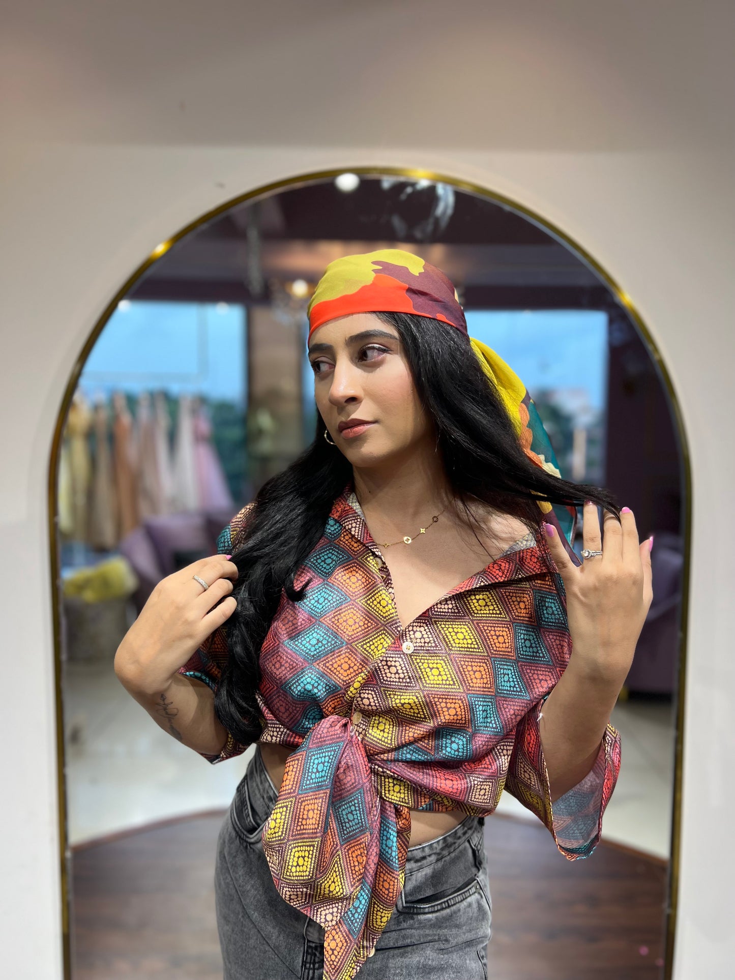 Meknes Printed Scarf