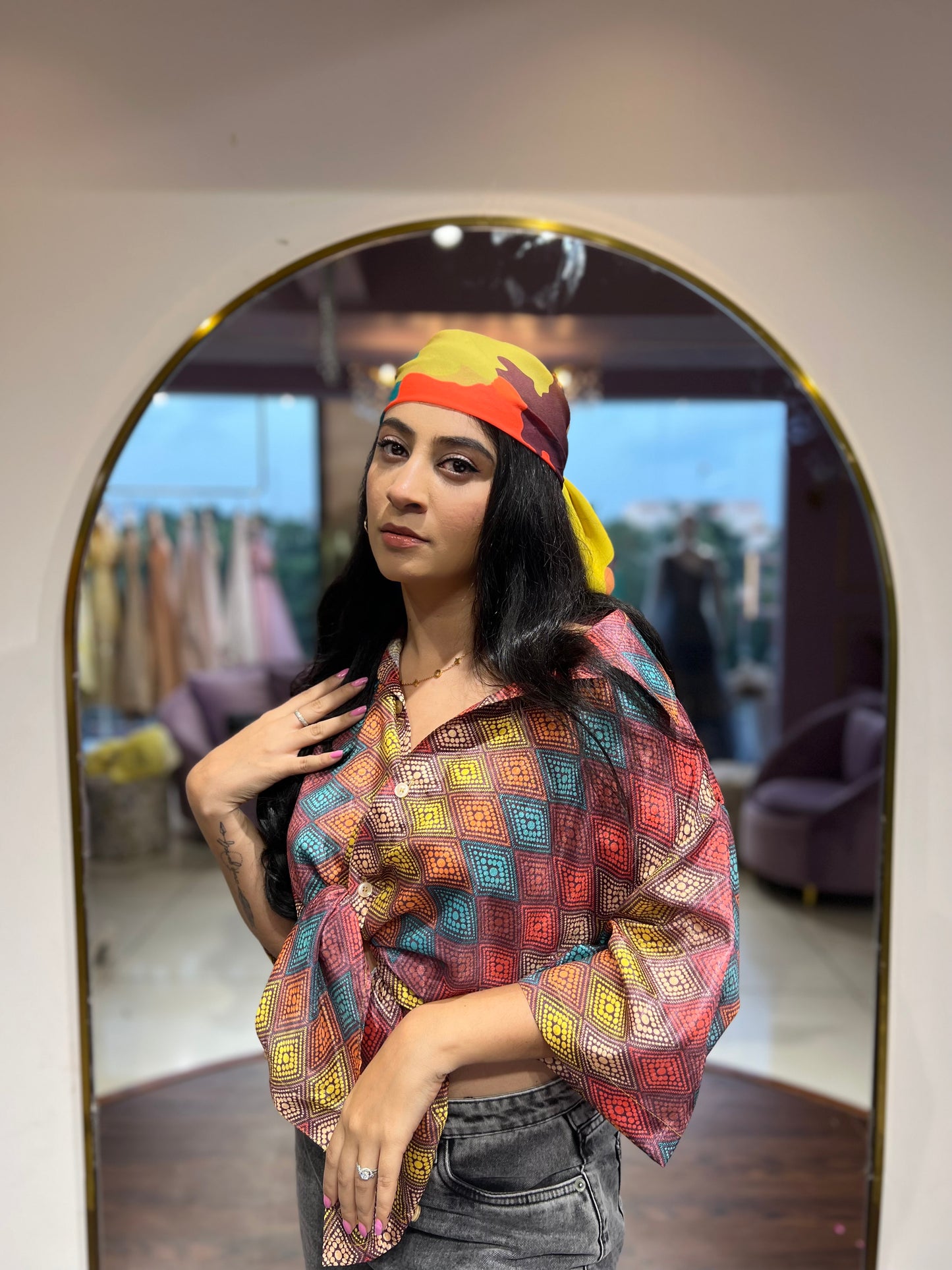 Meknes Printed Scarf