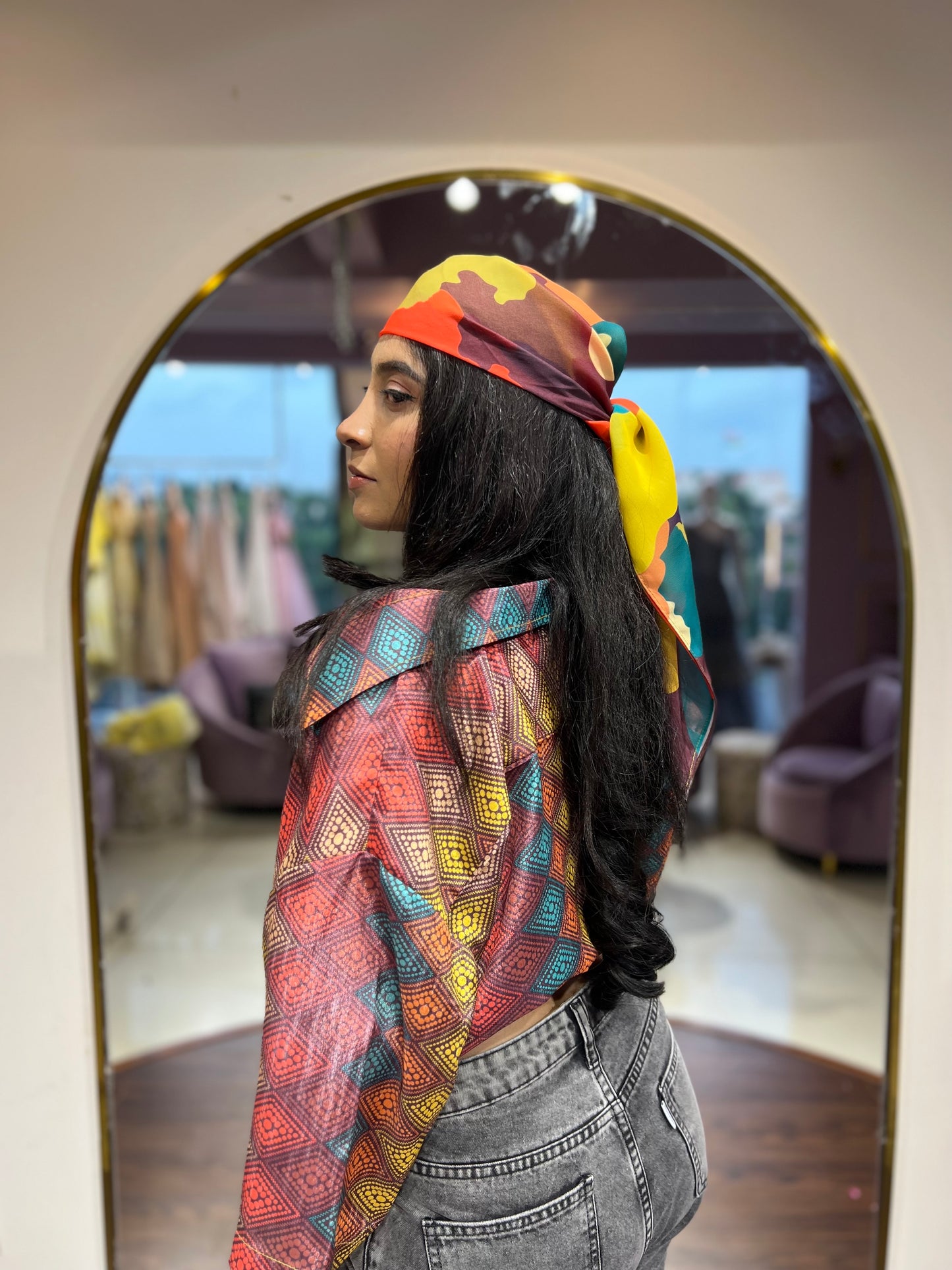 Meknes Printed Scarf