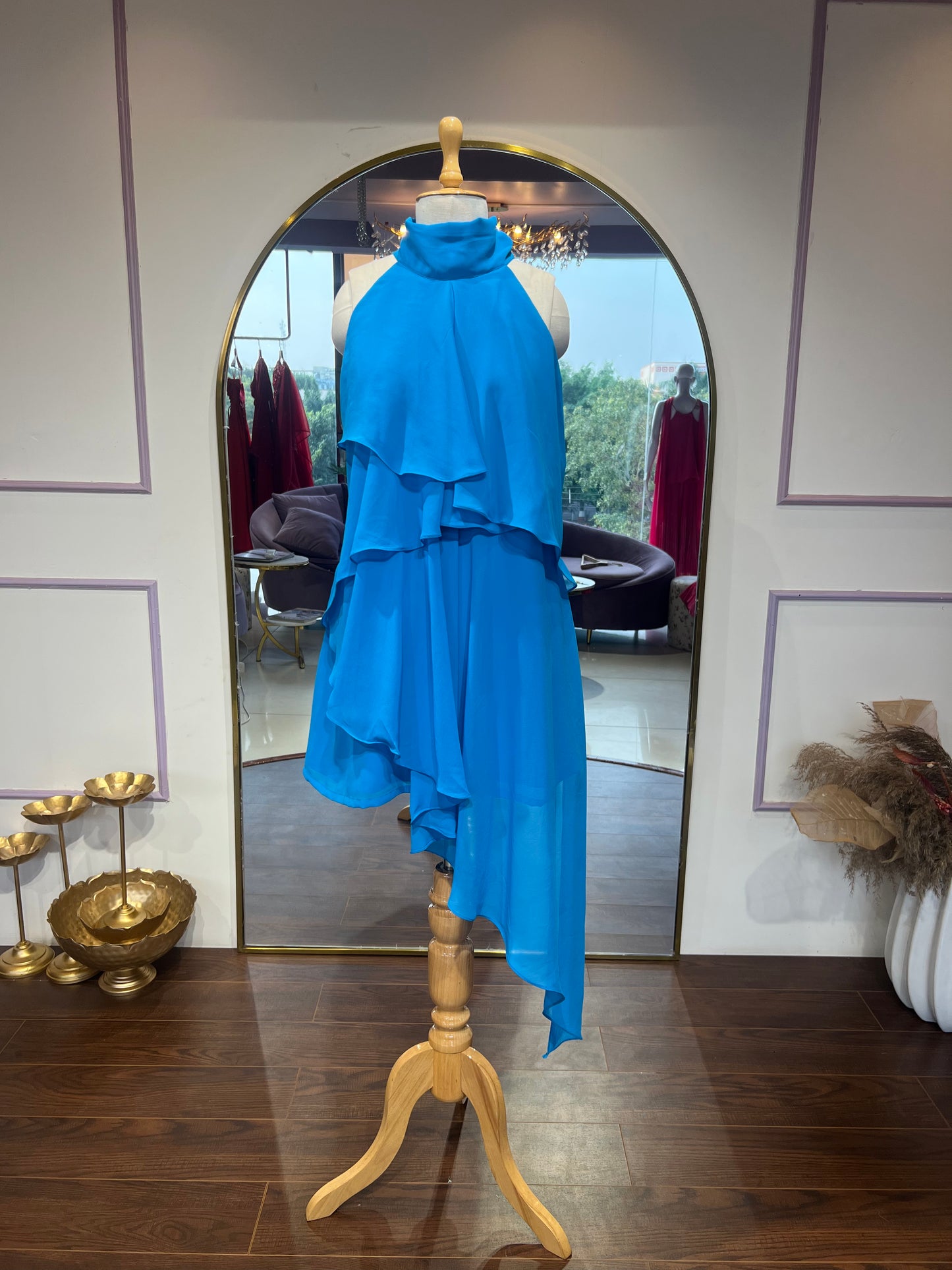 Aria Asymmetric Dress