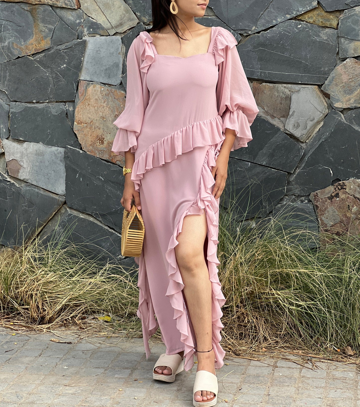 Daphne Ruffle Dress