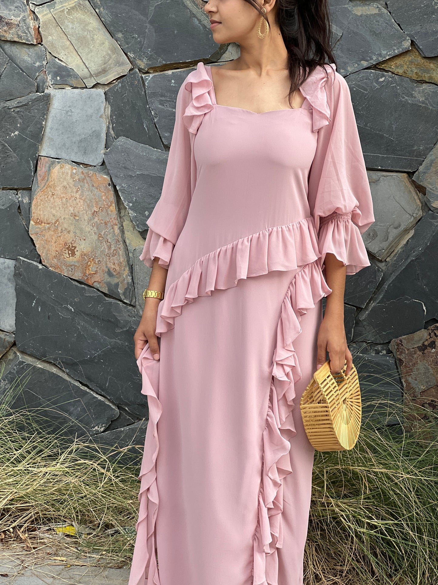 Daphne Ruffle Dress