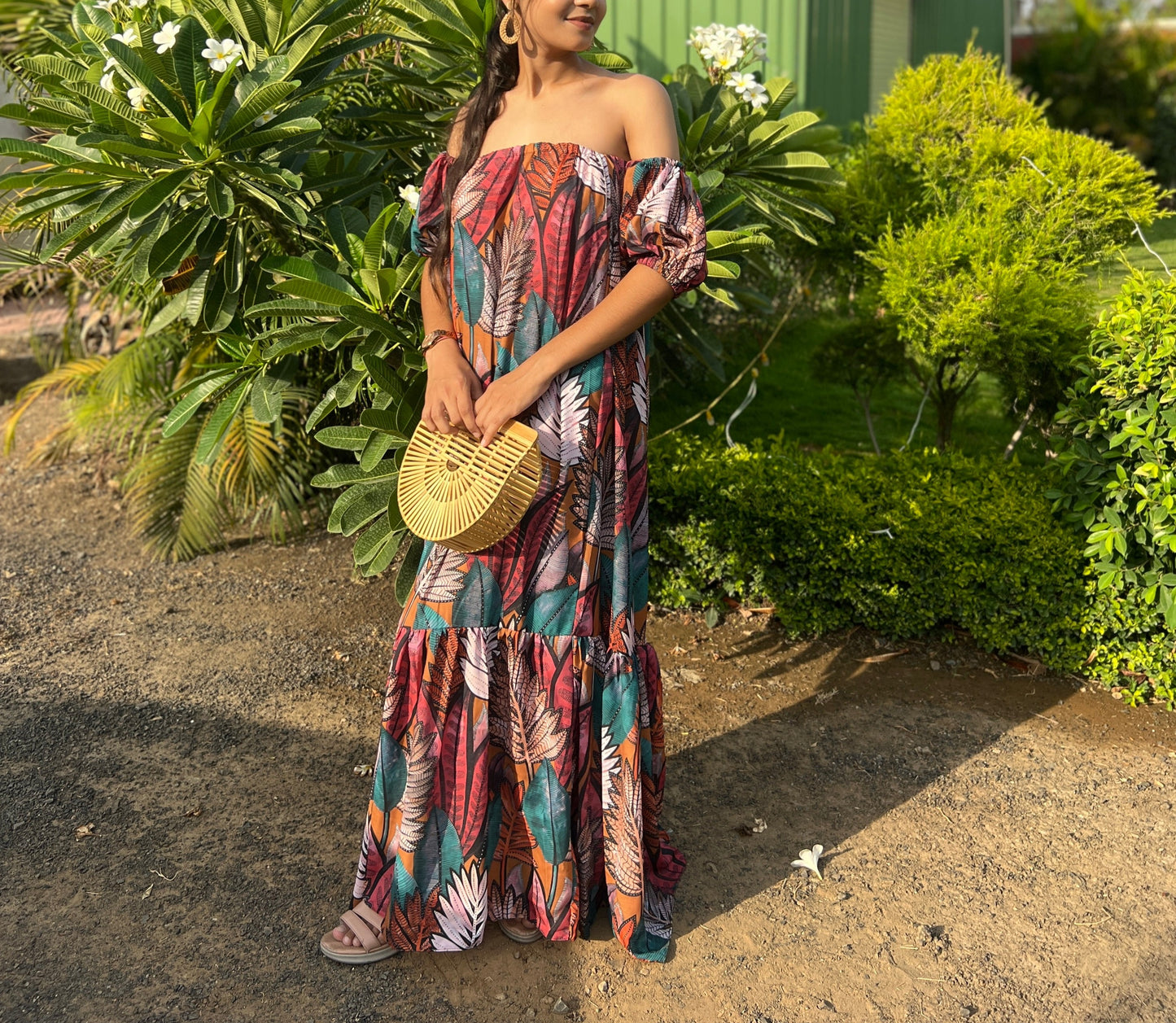 Boheimian Printed Maxi dress
