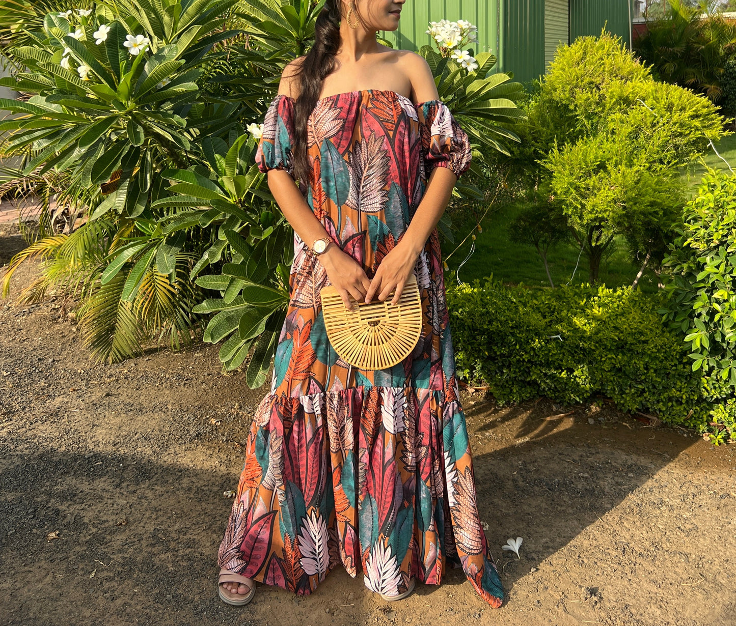 Boheimian Printed Maxi dress