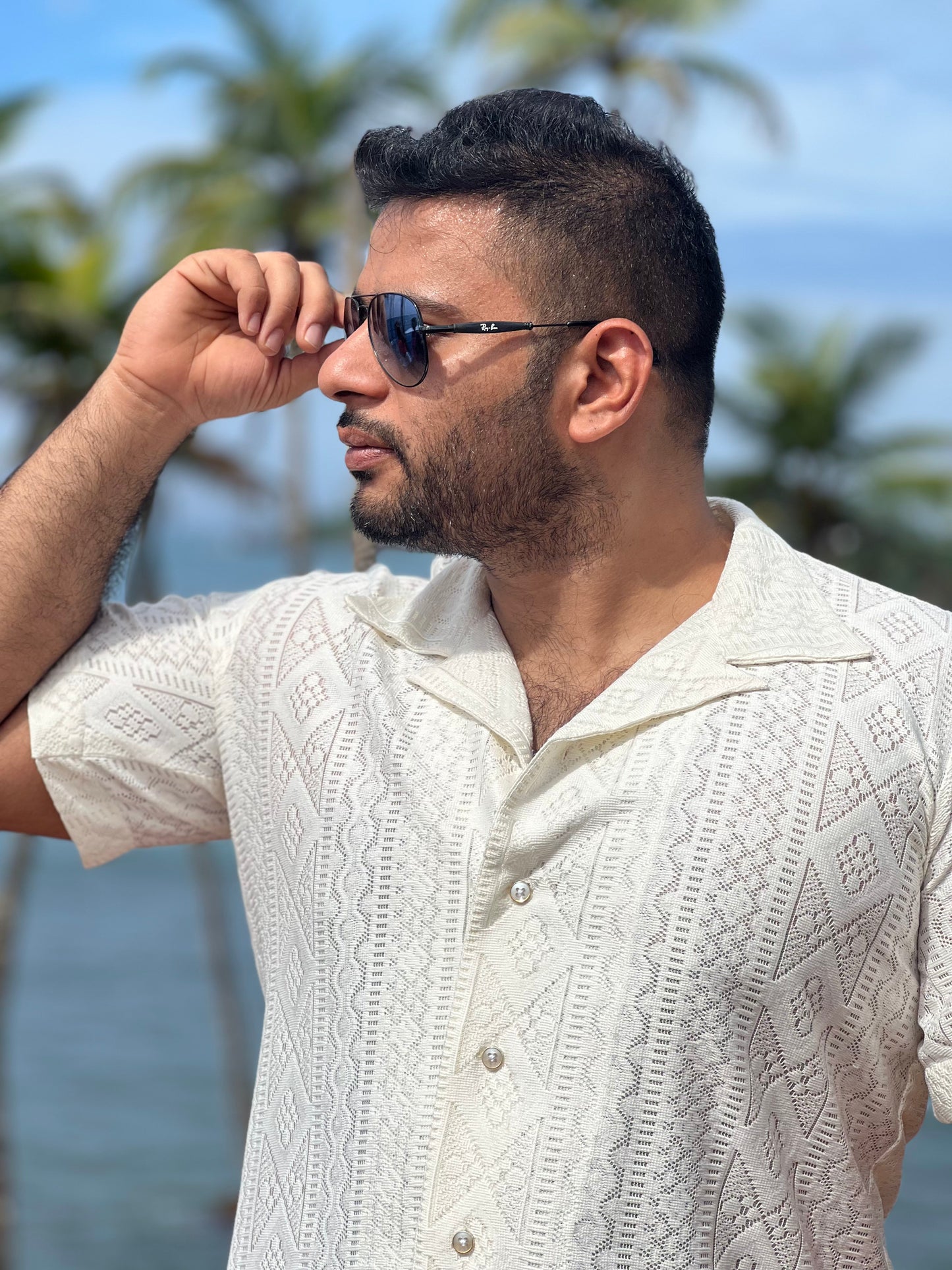 Cream Woven Shirt
