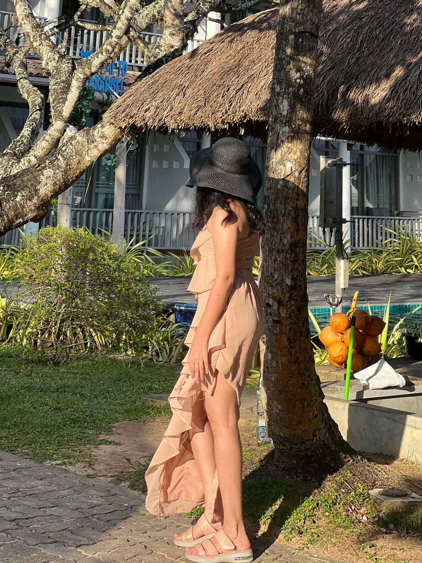 Grace Asymmetric dress