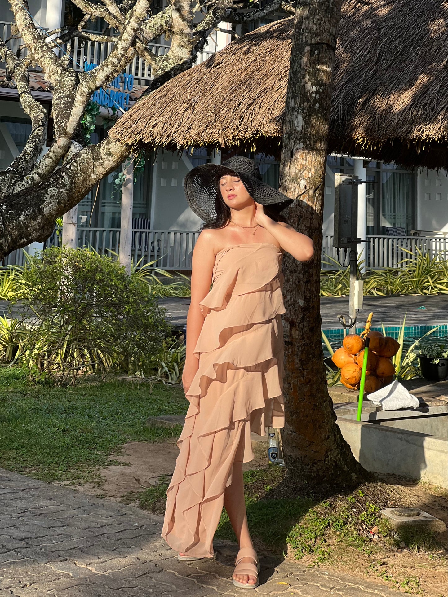 Grace Asymmetric dress