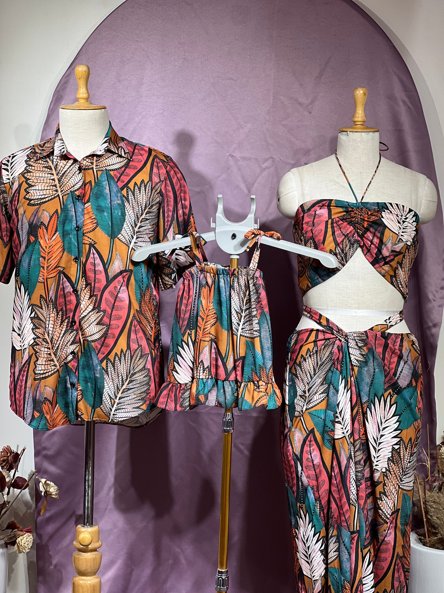 Tropical Bohemian Family Set