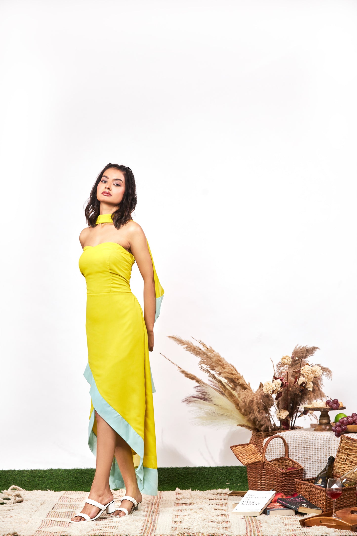 Claire Asymmetric Dress
