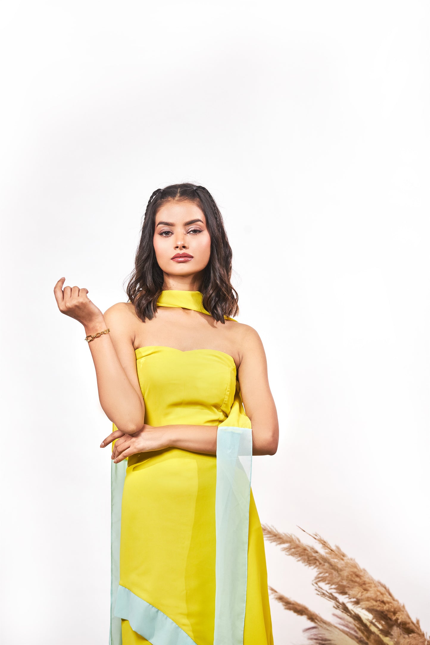 Claire Asymmetric Dress