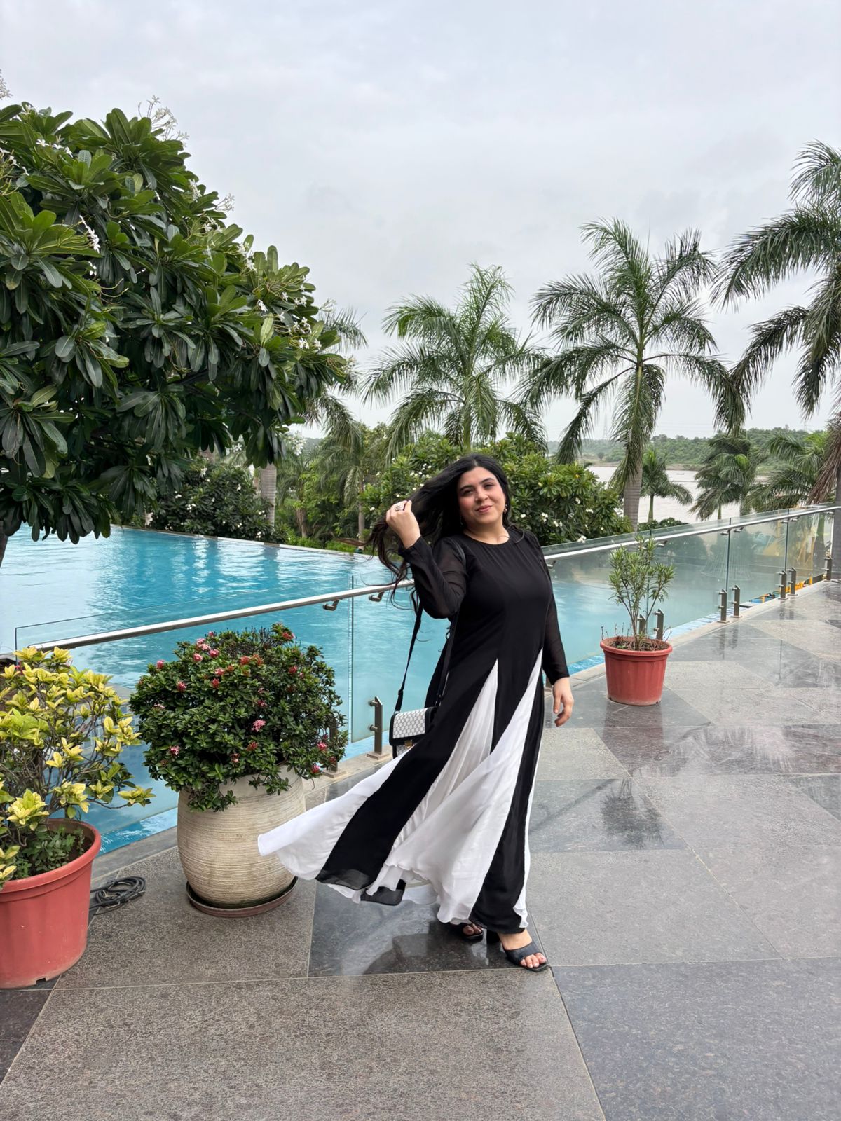 Dancing maxi dress