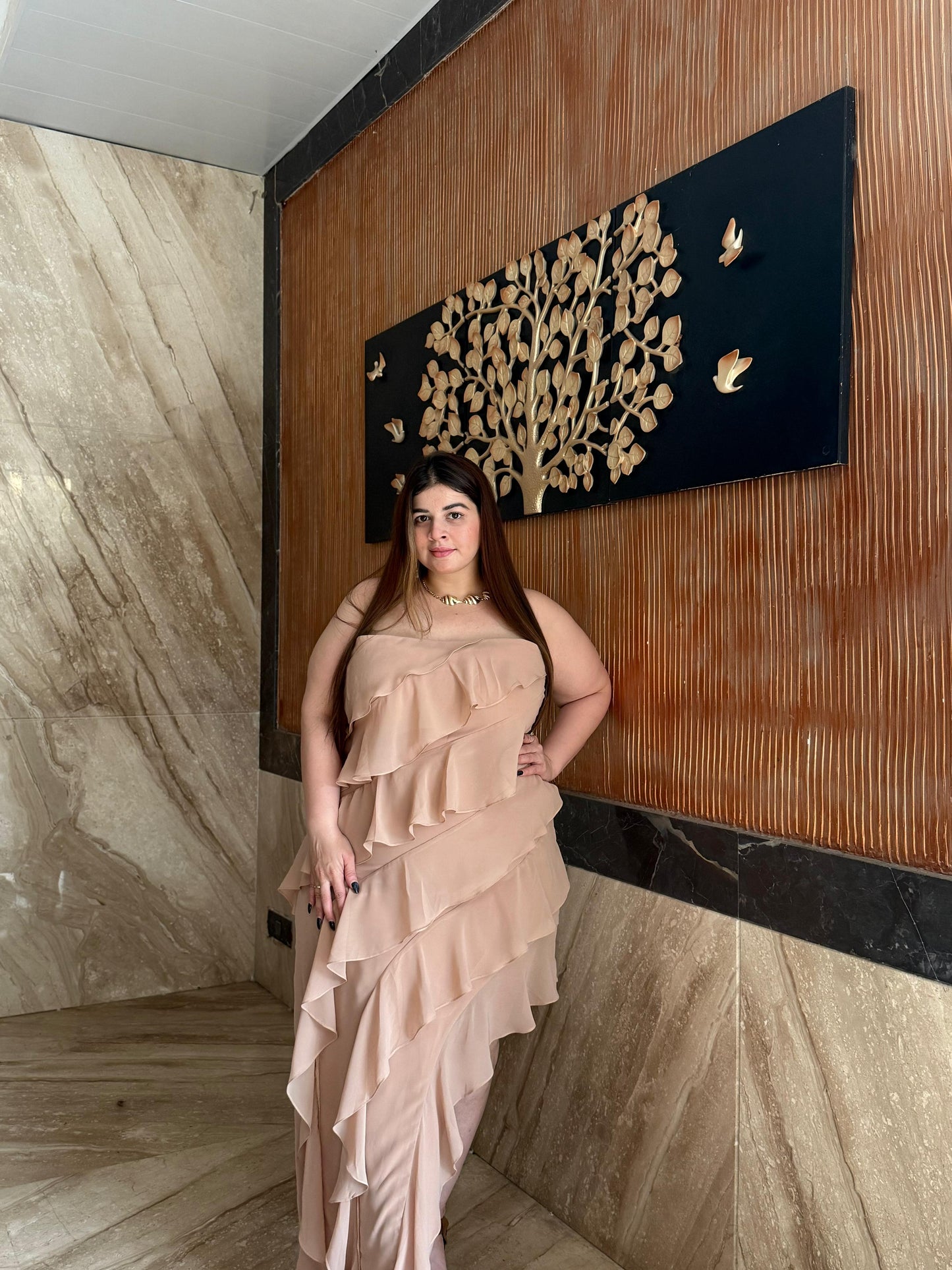 Grace Asymmetric dress