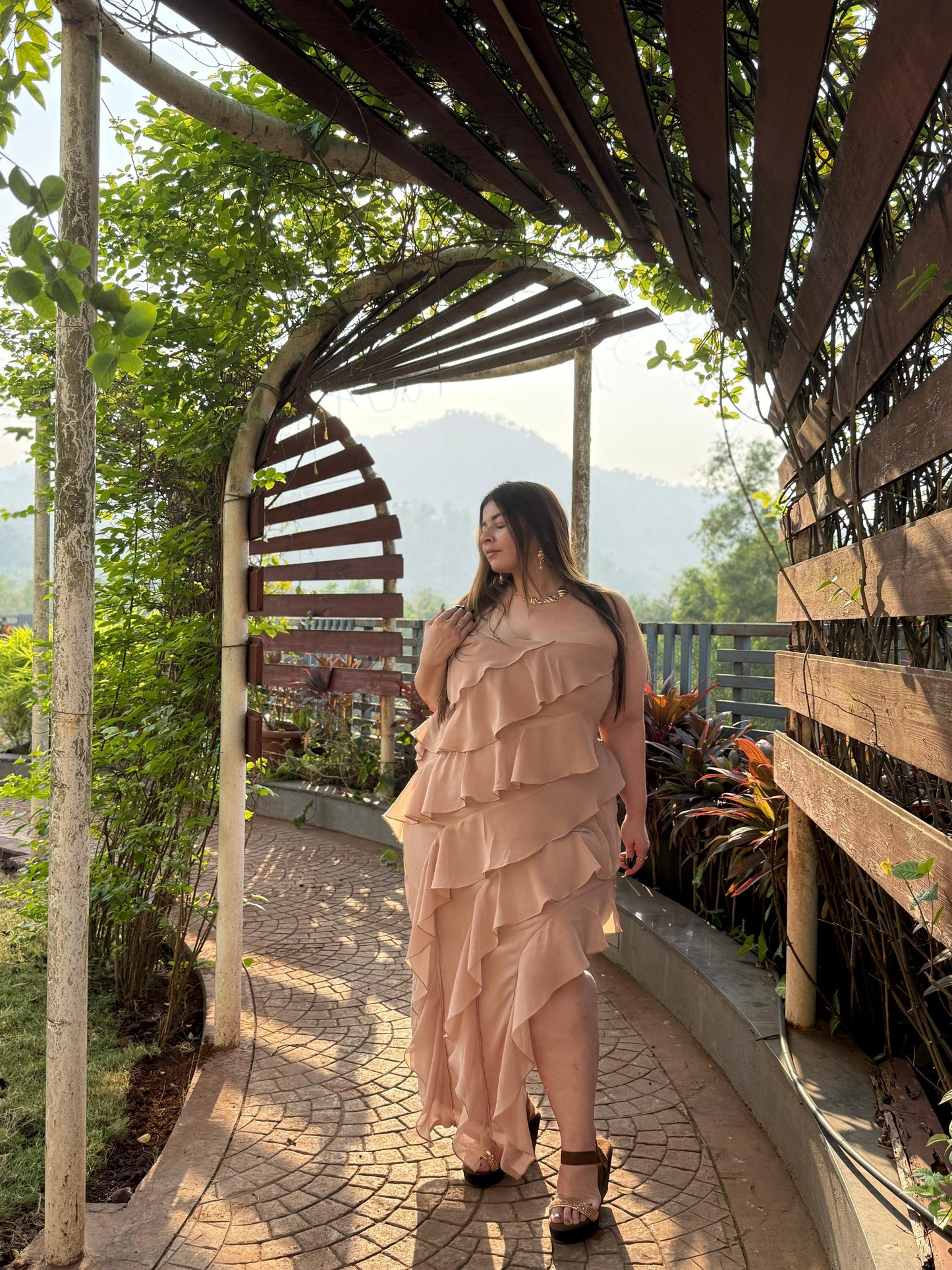 Grace Asymmetric dress