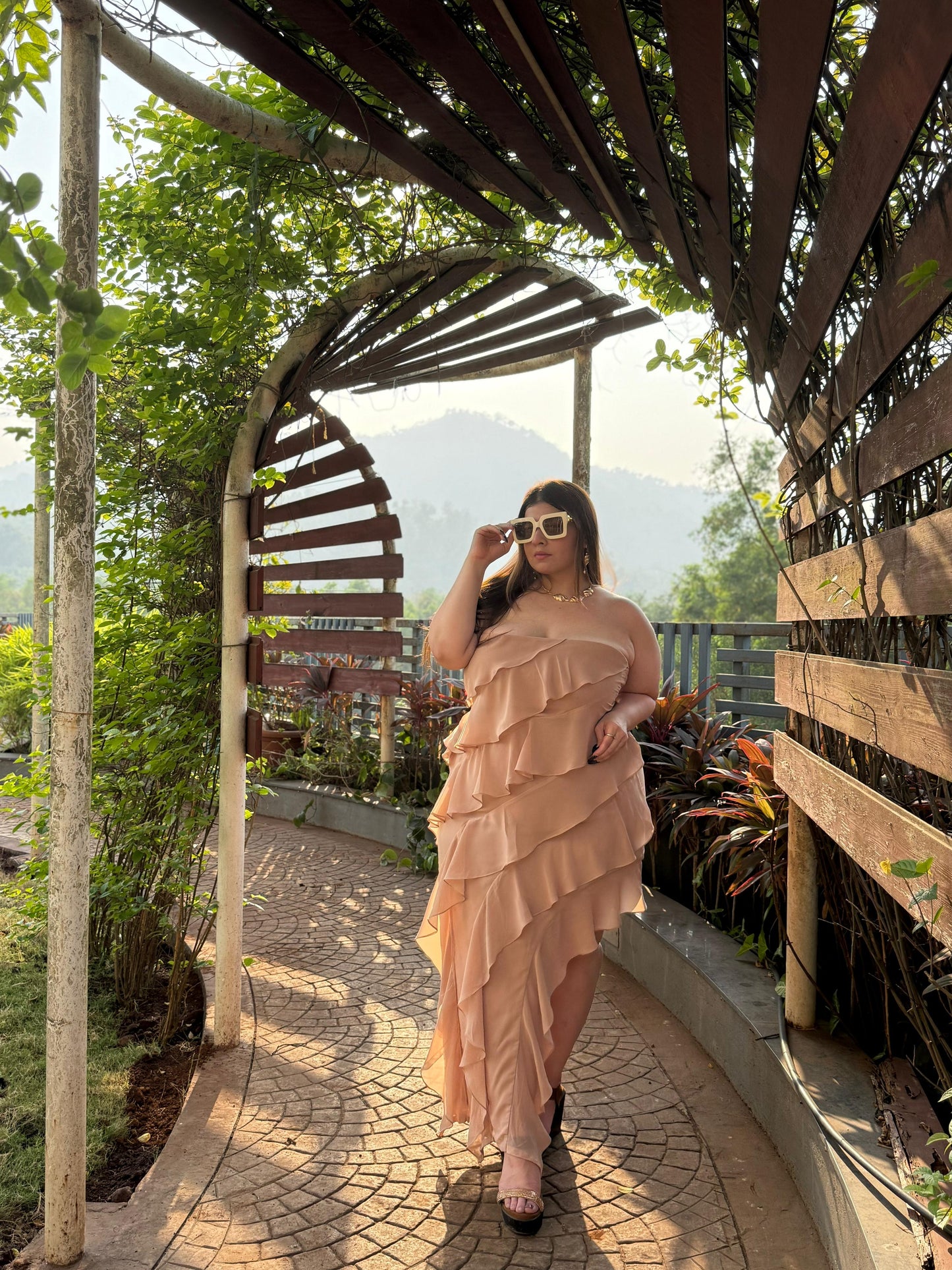 Grace Asymmetric dress
