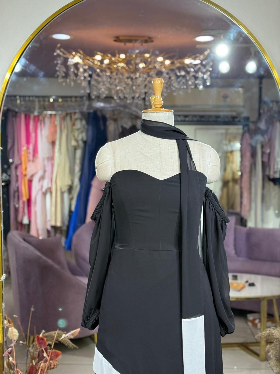 Claire Asymmetric Dress