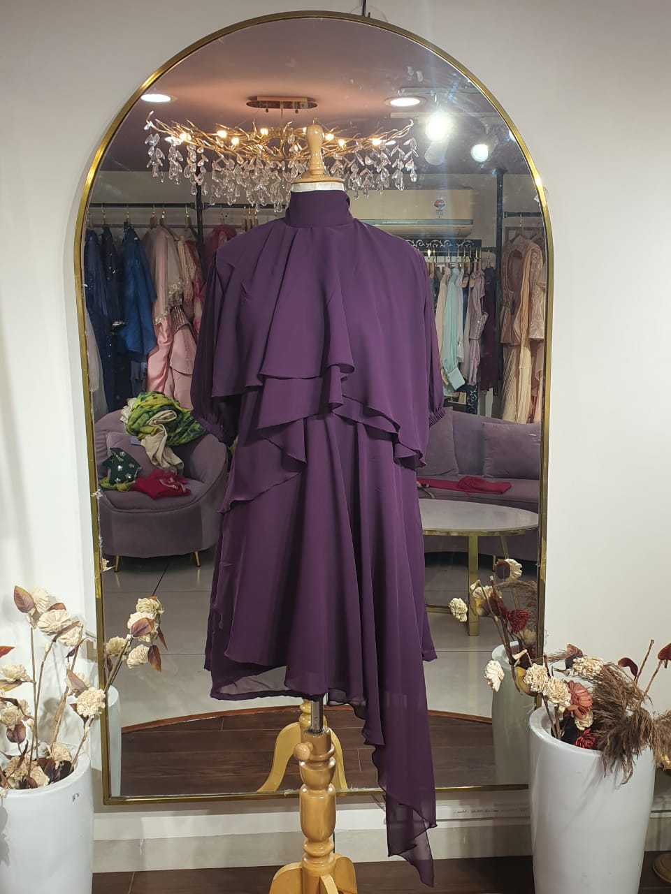 Aria dress with sleeves
