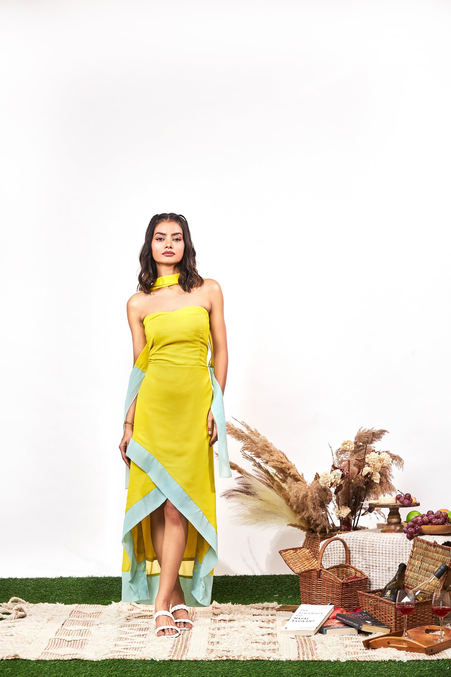 Claire Asymmetric Dress