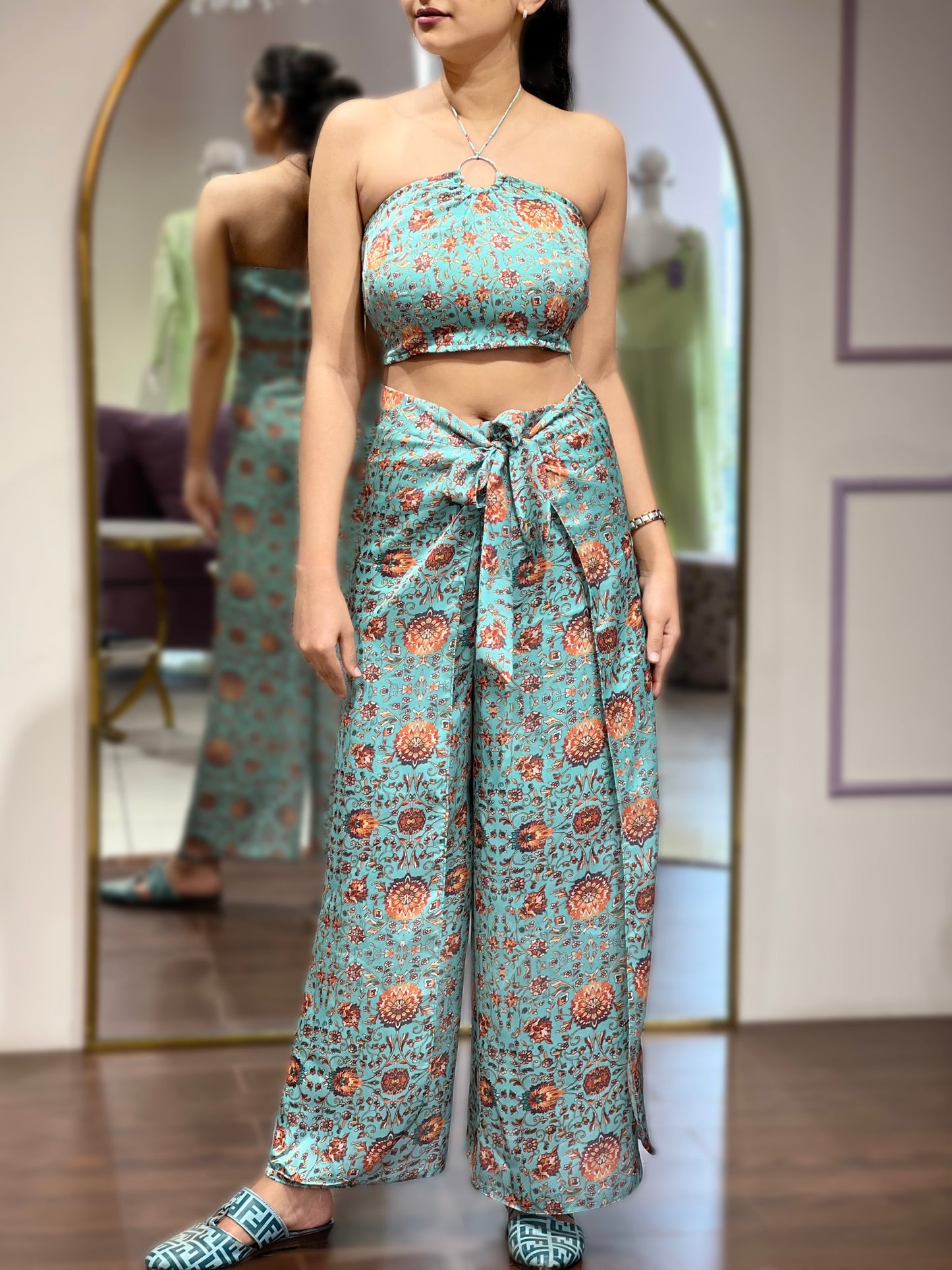 Hayfa printed co-ord set