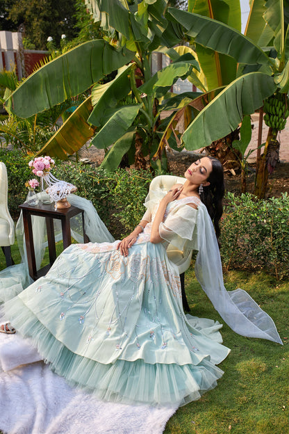 Isis Drape Lehenga
