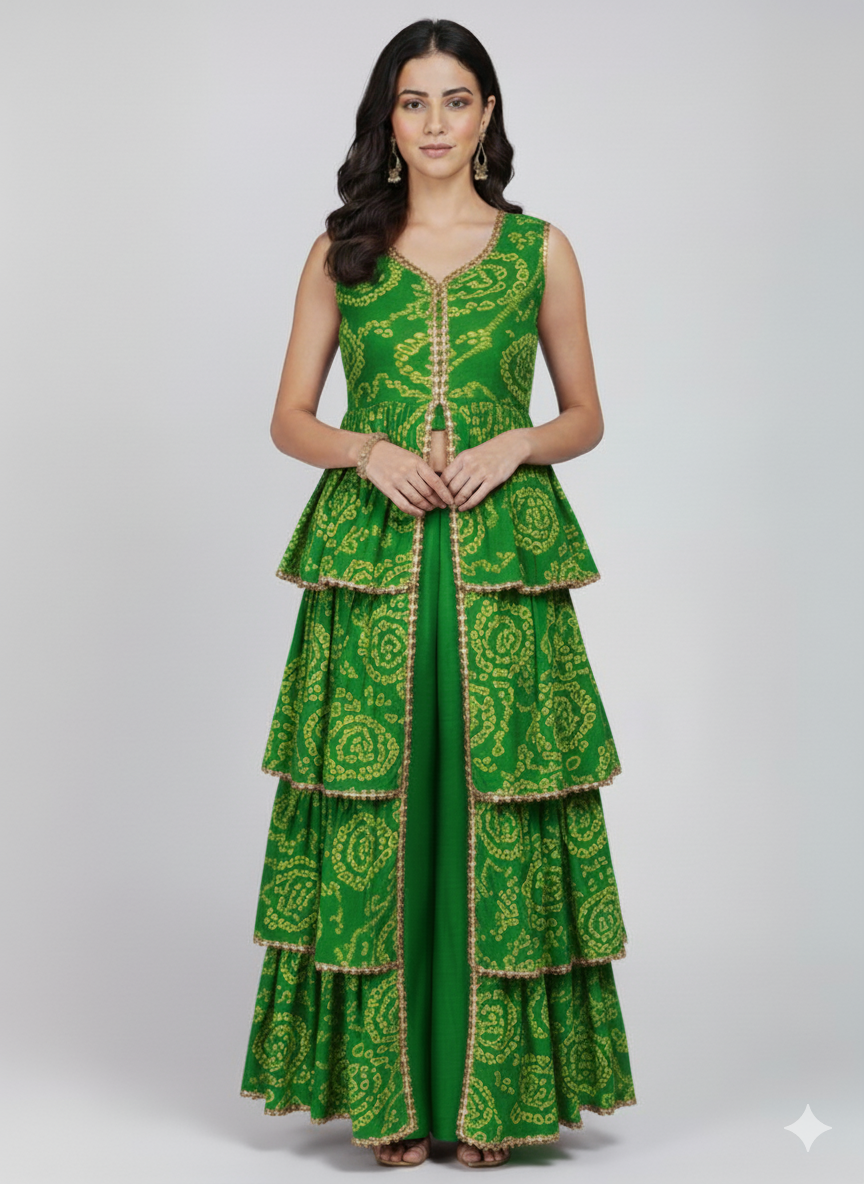 Zaira Suit and Palazzo