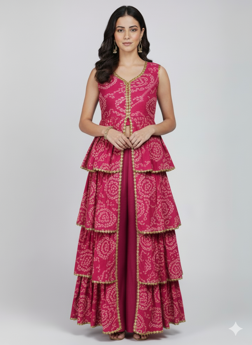 Zaira Suit and Palazzo