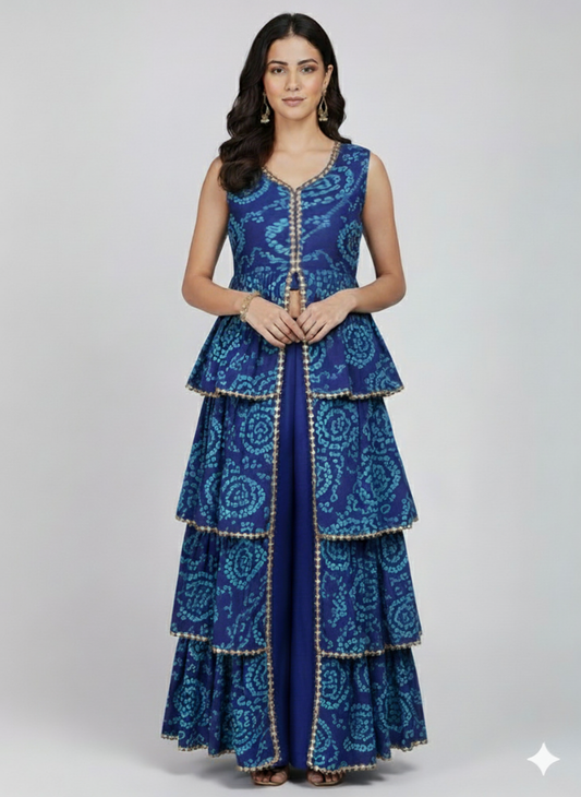 Zaira Suit and Palazzo