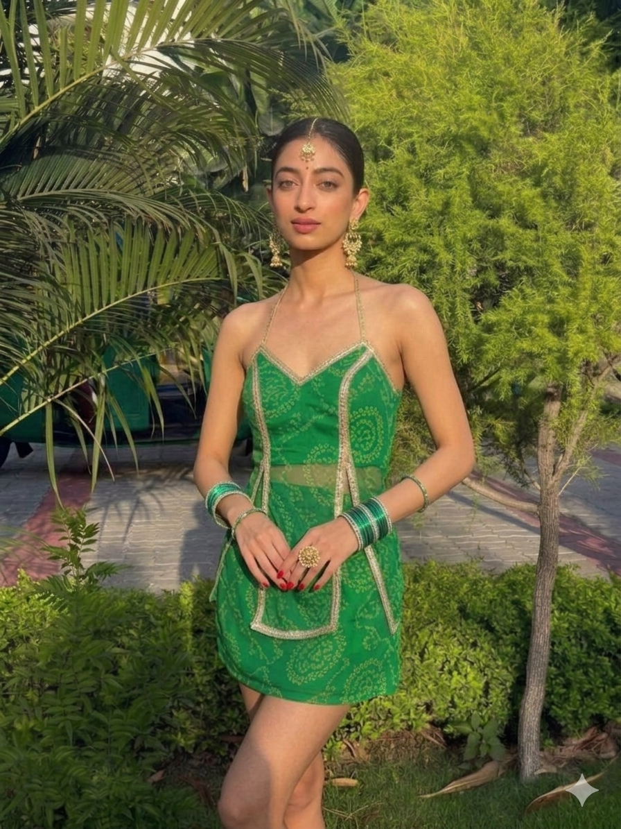 Soni Kudi skirt co-ord
