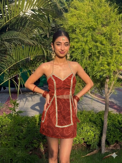 Soni Kudi skirt co-ord